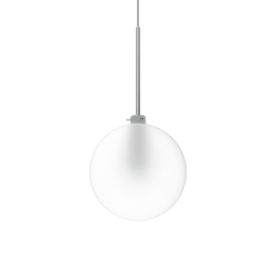 White Frosted Glass Sphere