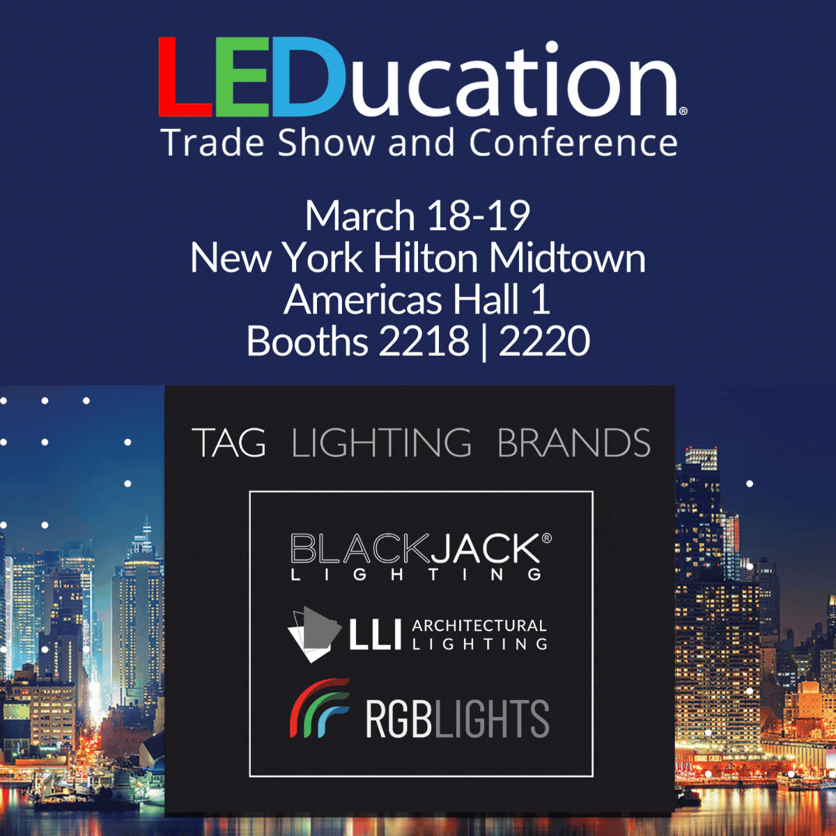 Blackjack Lighting Blackjack Lighting Adds Shape Color Dimension